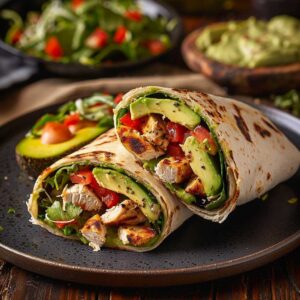 California Chicken Avocado Wrap