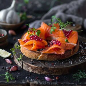 Smoked Salmon Bagel