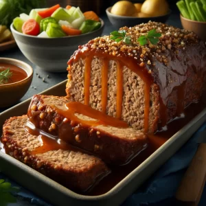 Best Ever Meatloaf with Gravy