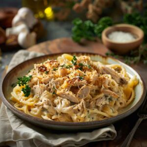 Chicken or Turkey Tetrazzini Deluxe