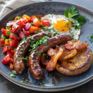 Turkey Sausage Breakfast